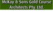 McKay  Sons Golf Course Architects Pty Ltd - Architects Australia