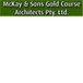 McKay & Sons Golf Course Architects Pty Ltd - Architects Australia 0
